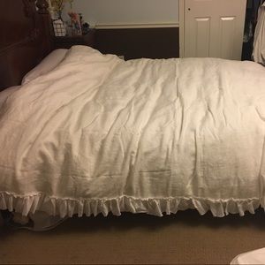 White Duvet Cover (Full/Queen) NEW